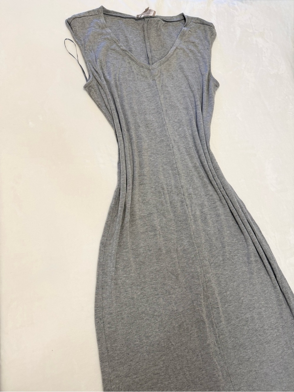 Philosophy Women’s Heather Grey V-Neck Jersey Maxi Dress